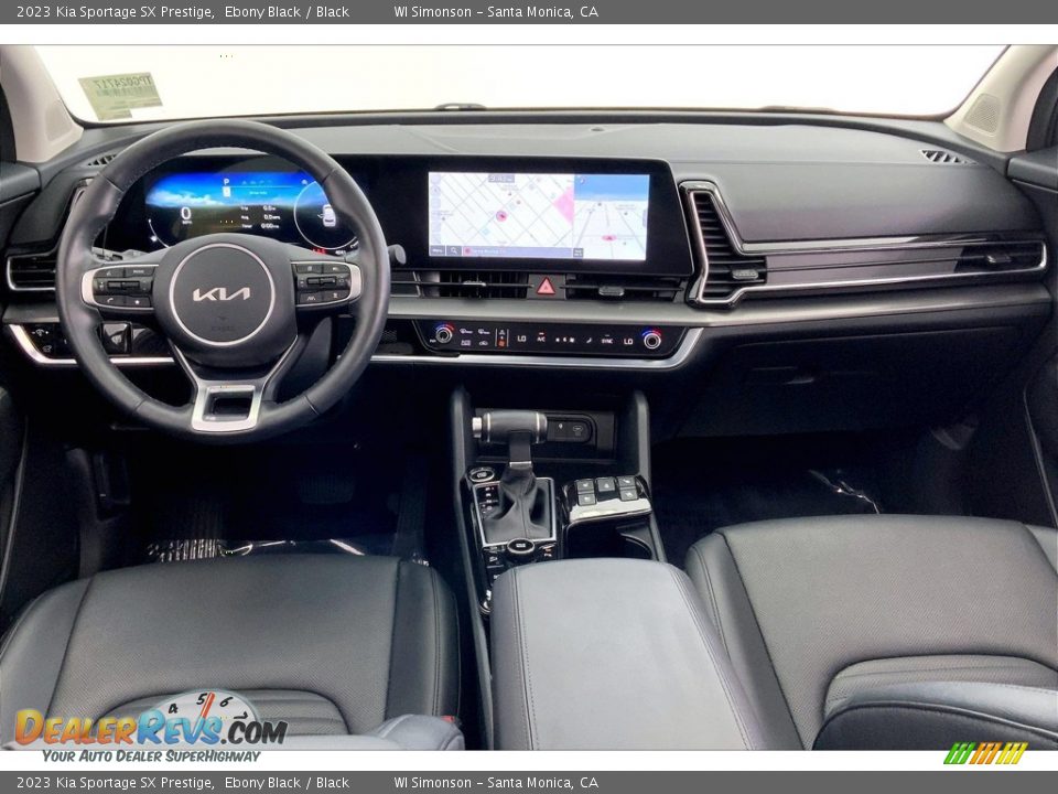 Black Interior - 2023 Kia Sportage SX Prestige Photo #15