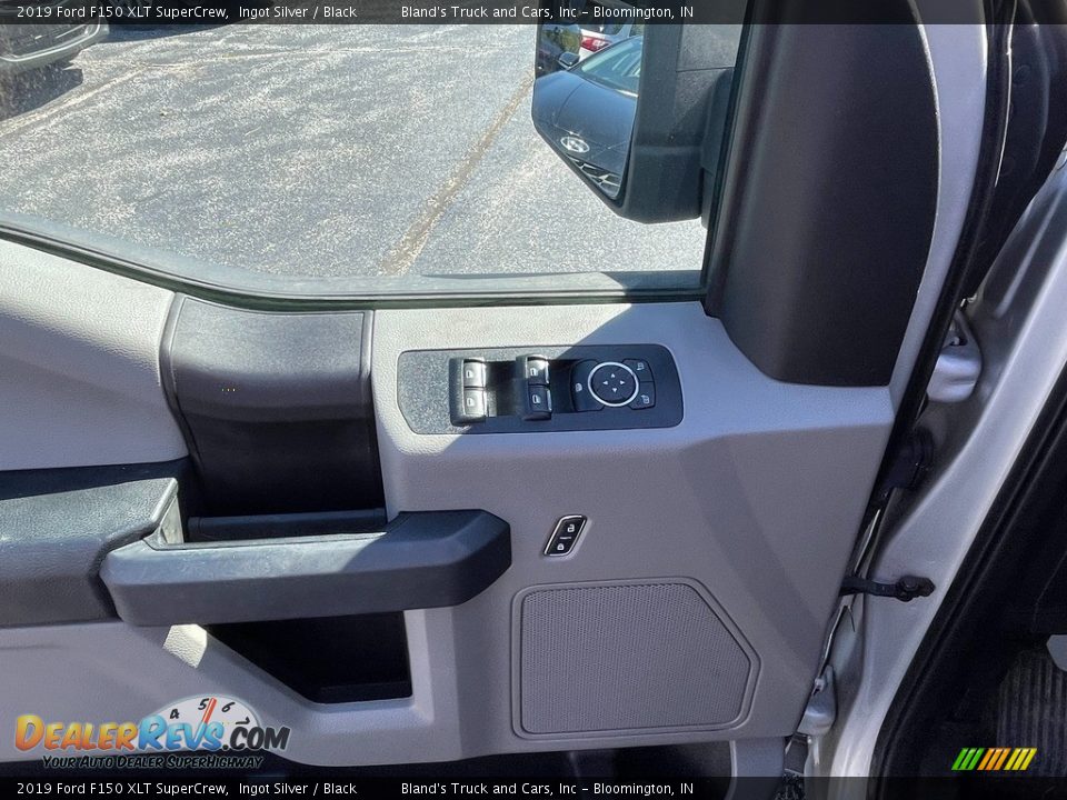 2019 Ford F150 XLT SuperCrew Ingot Silver / Black Photo #10