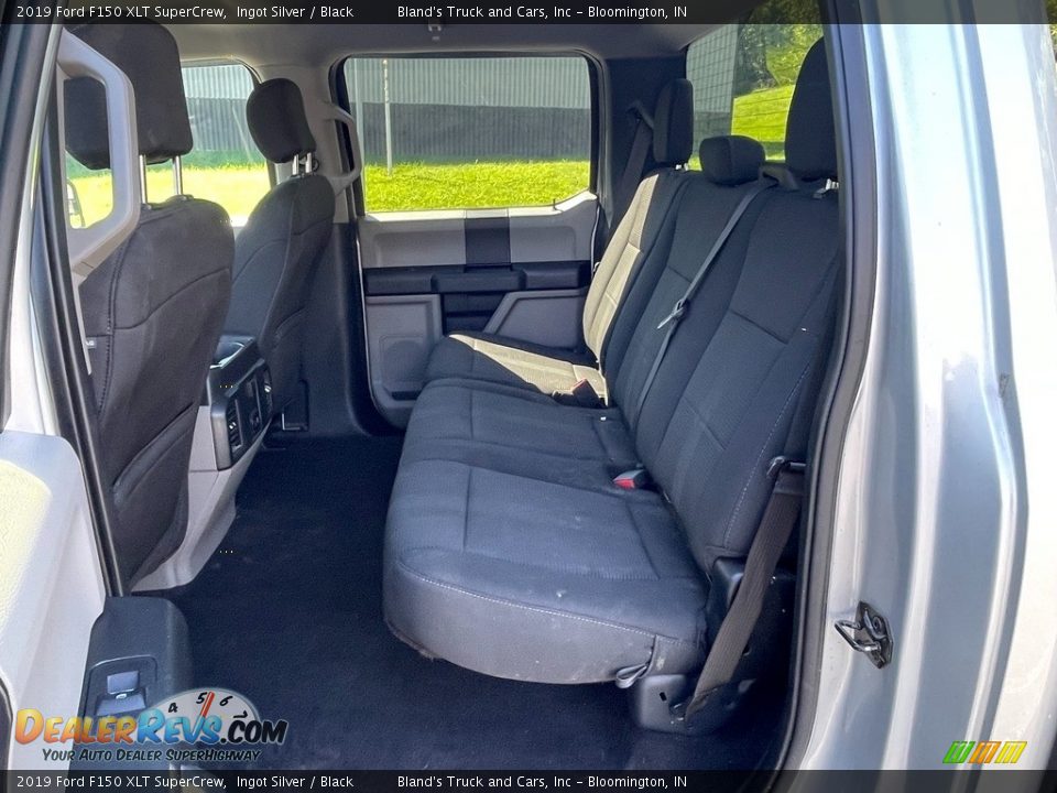 2019 Ford F150 XLT SuperCrew Ingot Silver / Black Photo #14