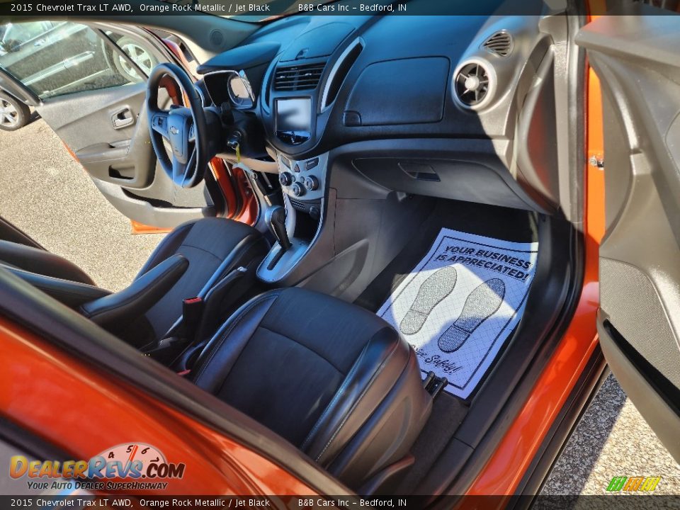 2015 Chevrolet Trax LT AWD Orange Rock Metallic / Jet Black Photo #20