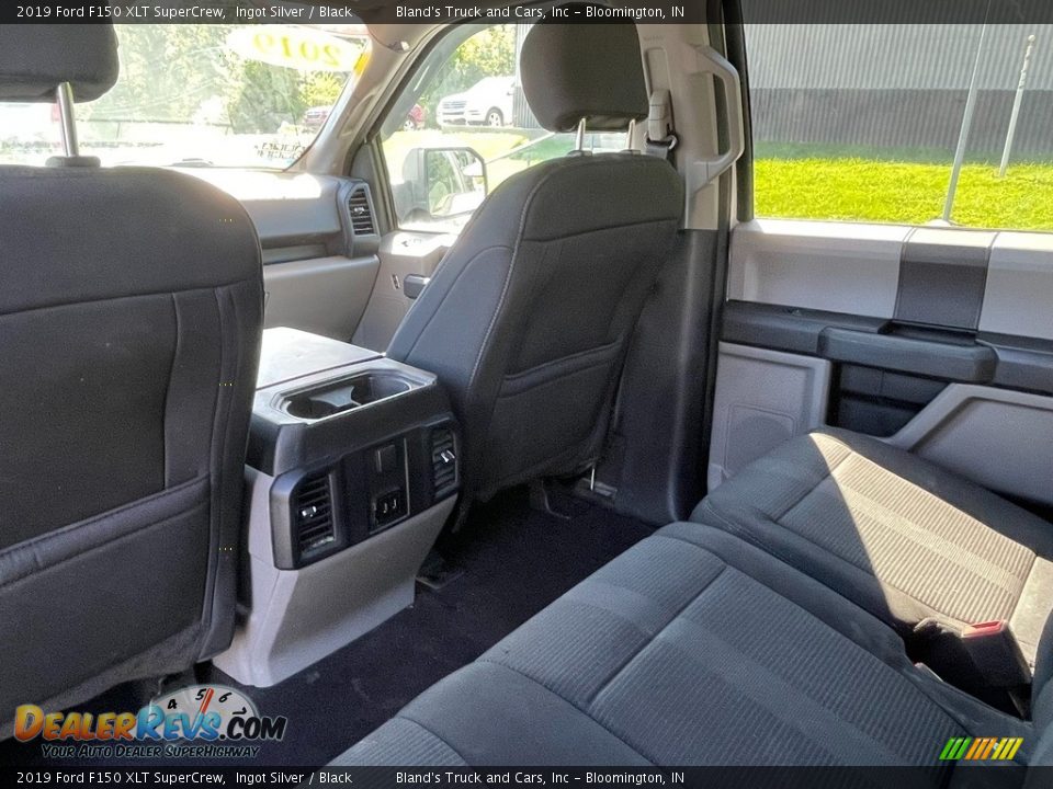 2019 Ford F150 XLT SuperCrew Ingot Silver / Black Photo #15