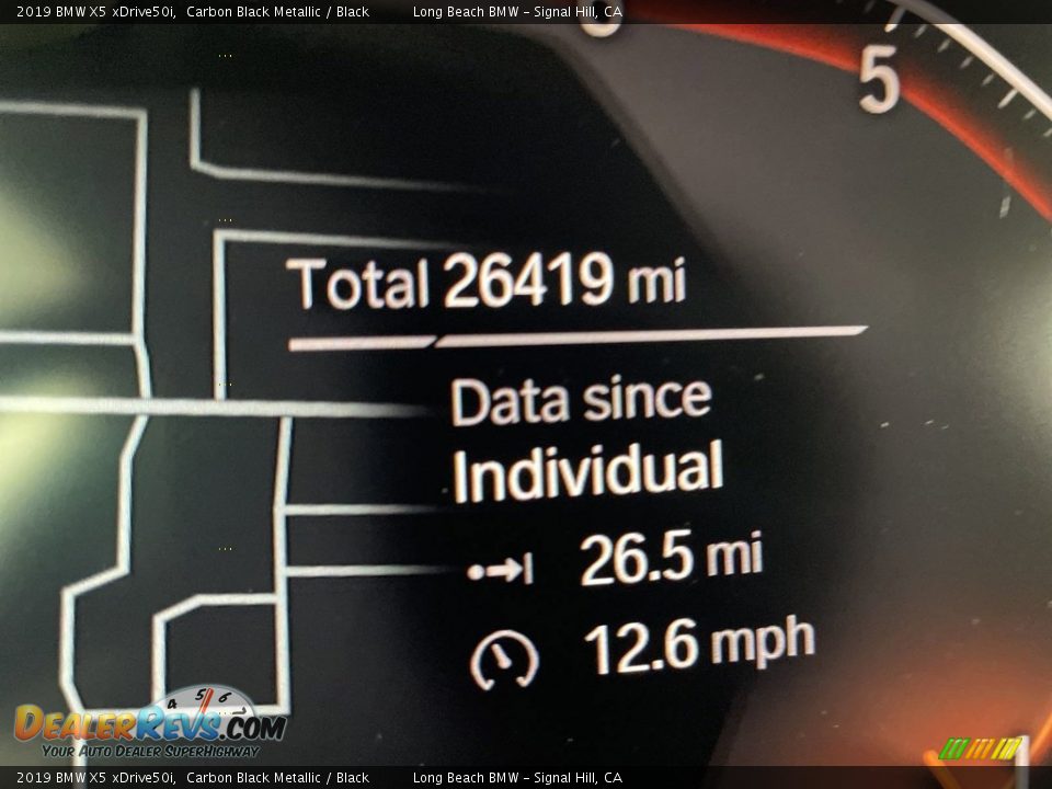 2019 BMW X5 xDrive50i Carbon Black Metallic / Black Photo #21