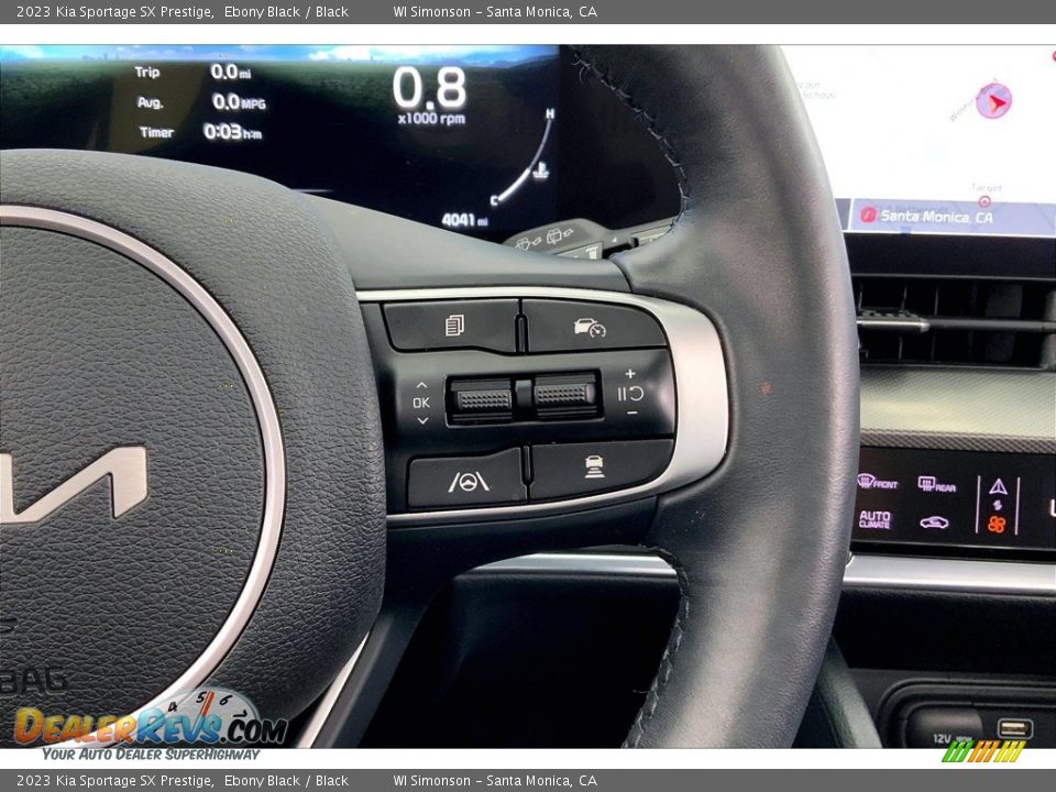 2023 Kia Sportage SX Prestige Steering Wheel Photo #22