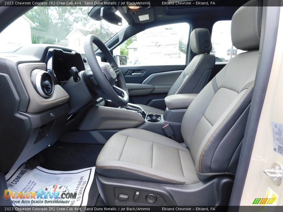 Jet Black/Artemis Interior - 2023 Chevrolet Colorado ZR2 Crew Cab 4x4 Photo #23