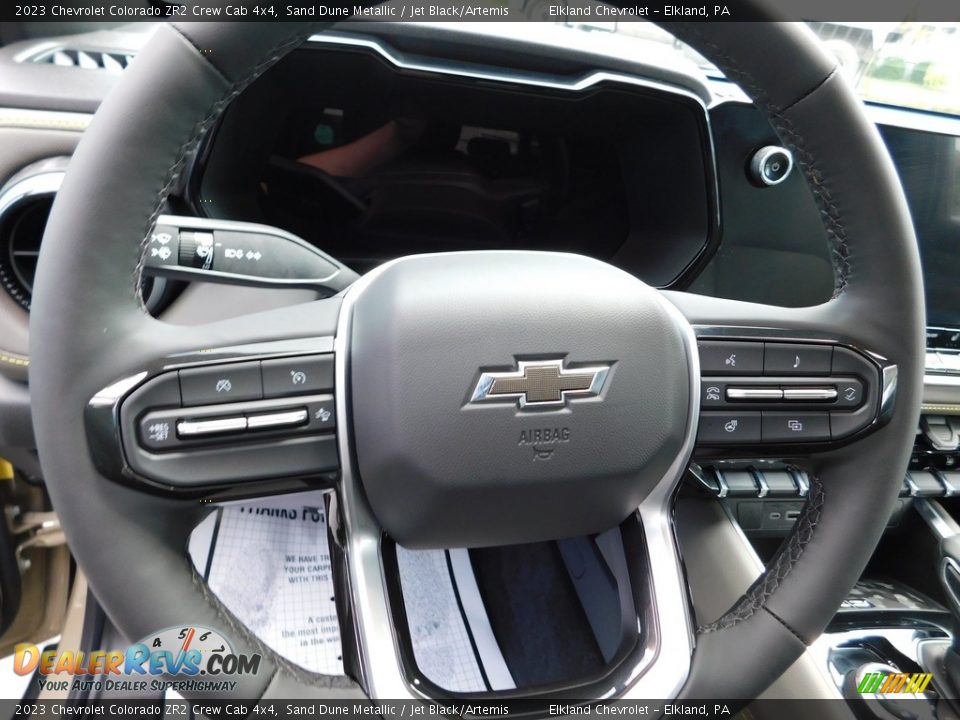 2023 Chevrolet Colorado ZR2 Crew Cab 4x4 Steering Wheel Photo #26