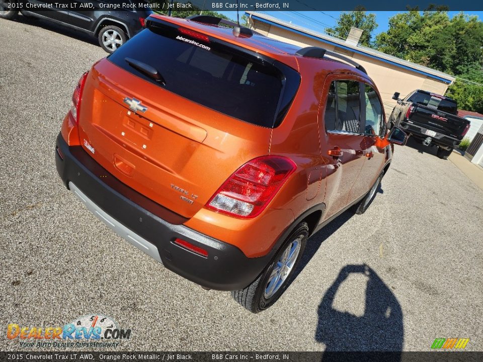 2015 Chevrolet Trax LT AWD Orange Rock Metallic / Jet Black Photo #25