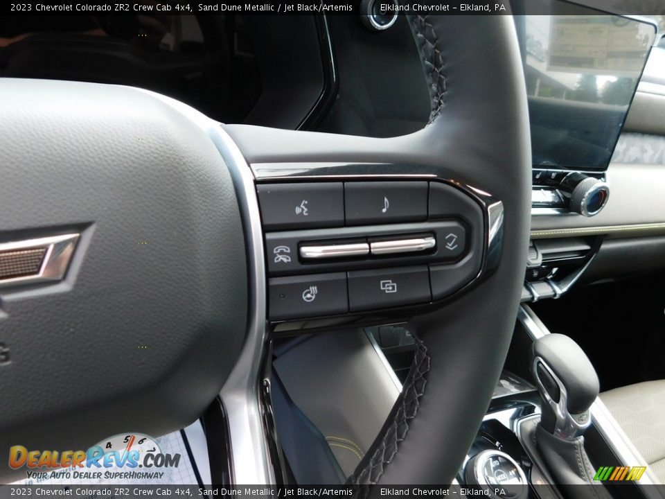 2023 Chevrolet Colorado ZR2 Crew Cab 4x4 Steering Wheel Photo #27