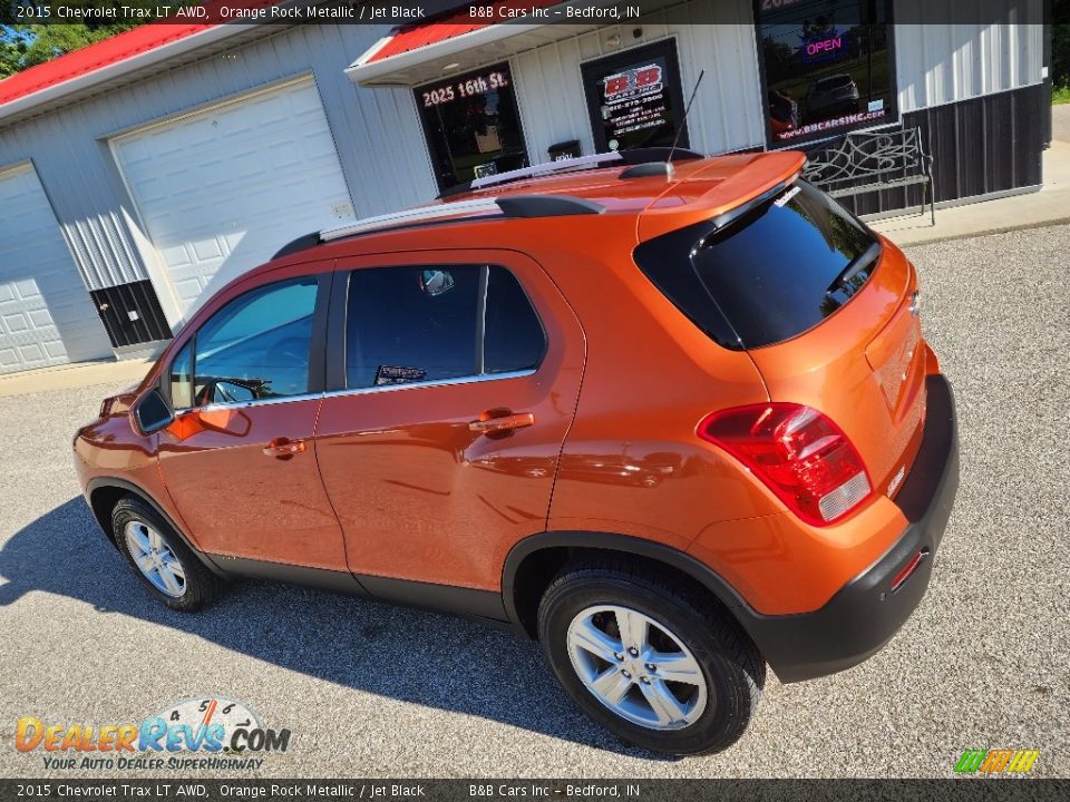 2015 Chevrolet Trax LT AWD Orange Rock Metallic / Jet Black Photo #26