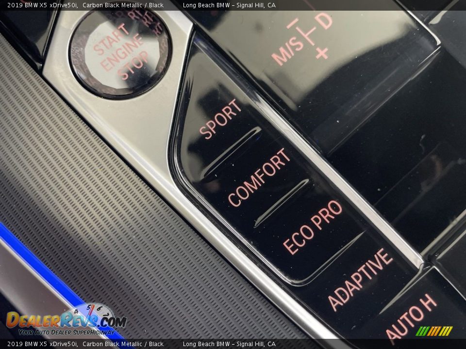 2019 BMW X5 xDrive50i Carbon Black Metallic / Black Photo #26