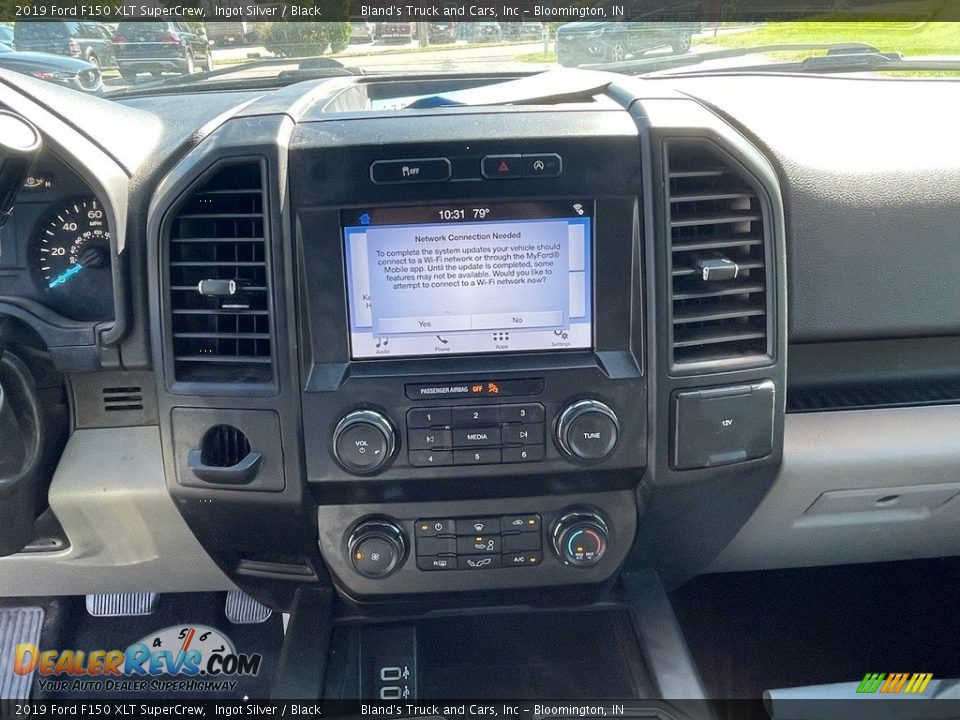 2019 Ford F150 XLT SuperCrew Ingot Silver / Black Photo #22