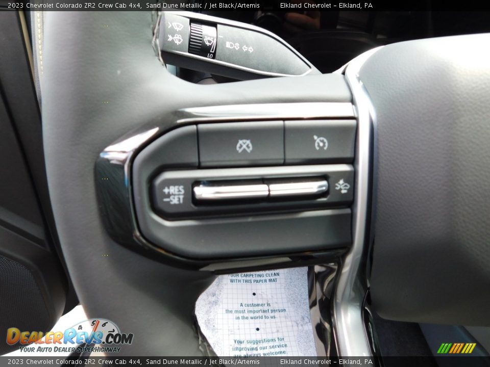 2023 Chevrolet Colorado ZR2 Crew Cab 4x4 Steering Wheel Photo #28