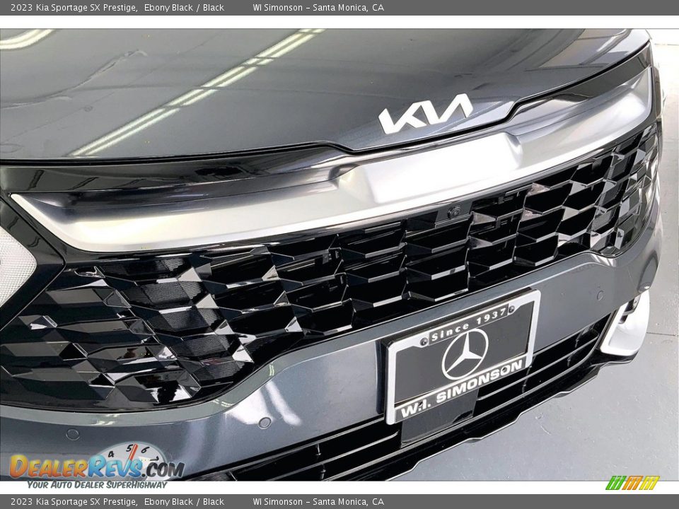 2023 Kia Sportage SX Prestige Ebony Black / Black Photo #30