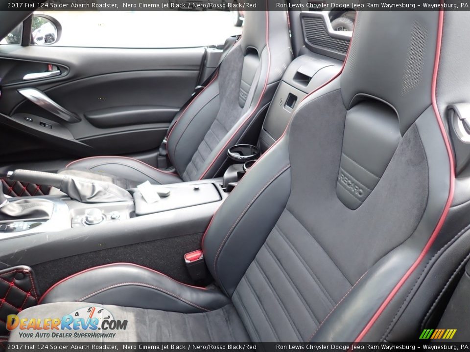 Front Seat of 2017 Fiat 124 Spider Abarth Roadster Photo #11