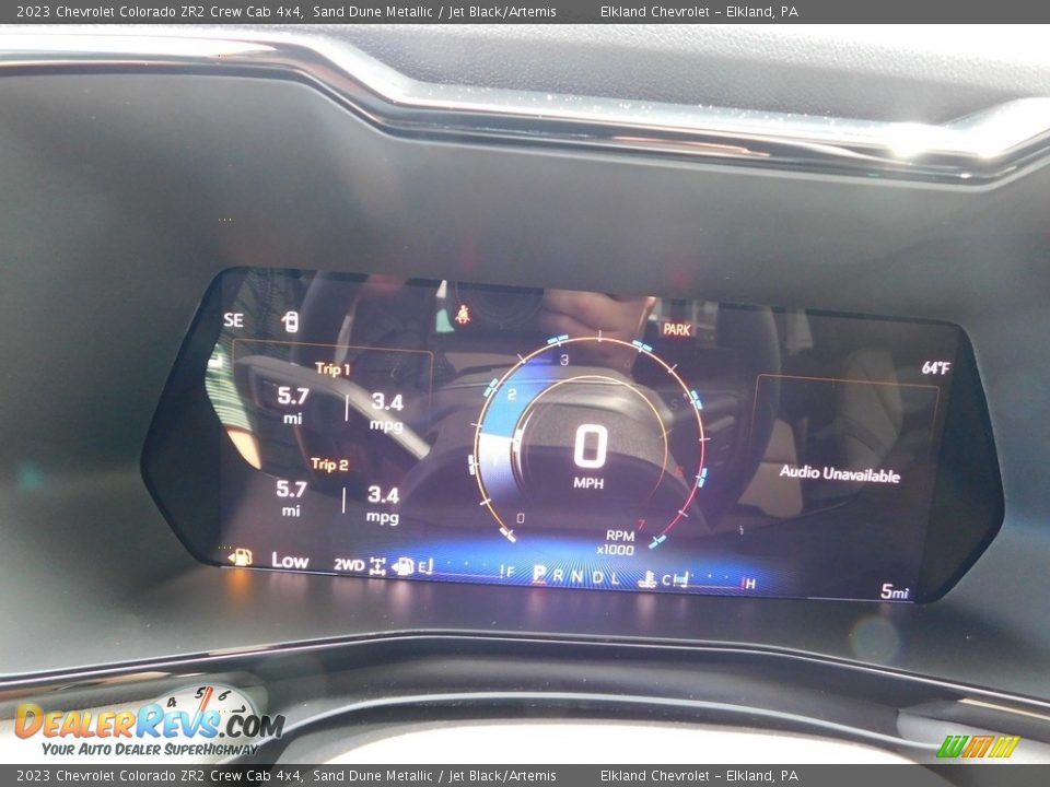 2023 Chevrolet Colorado ZR2 Crew Cab 4x4 Gauges Photo #32