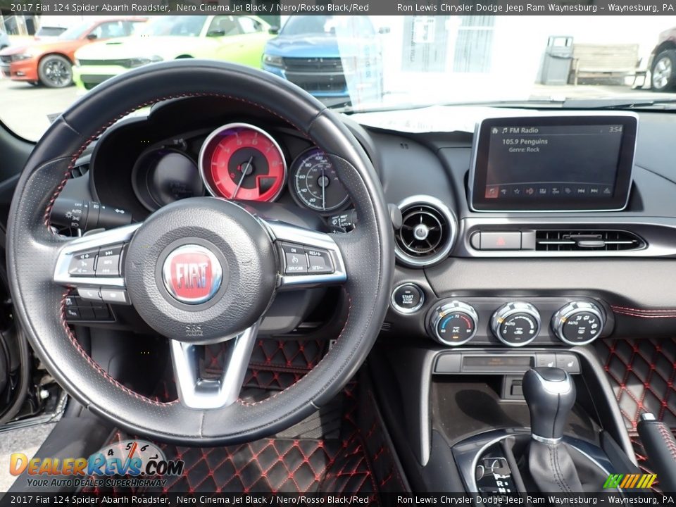 Dashboard of 2017 Fiat 124 Spider Abarth Roadster Photo #12