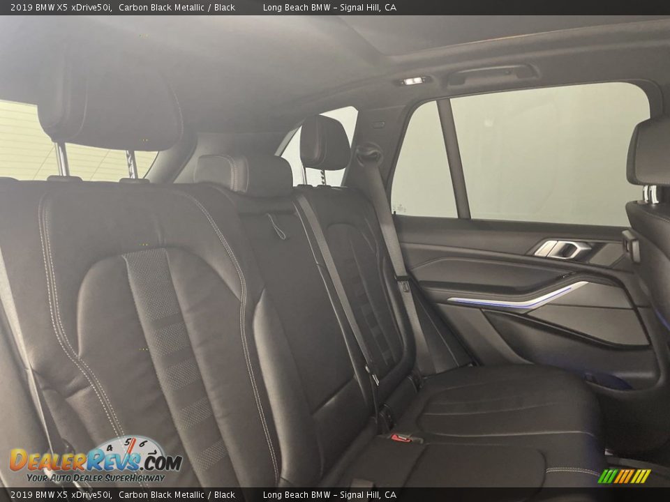 2019 BMW X5 xDrive50i Carbon Black Metallic / Black Photo #34