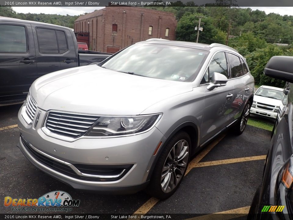 2016 Lincoln MKX Reserve AWD Ingot Silver / Ebony Photo #1