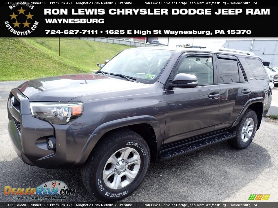 2016 Toyota 4Runner SR5 Premium 4x4 Magnetic Gray Metallic / Graphite Photo #1