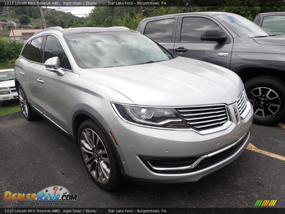 Front 3/4 View of 2016 Lincoln MKX Reserve AWD Photo #3