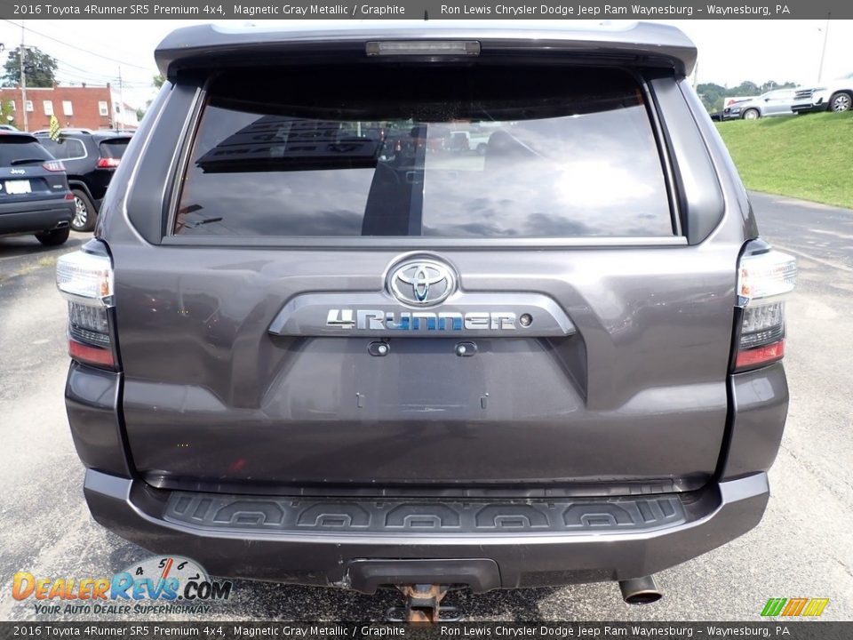 2016 Toyota 4Runner SR5 Premium 4x4 Magnetic Gray Metallic / Graphite Photo #4