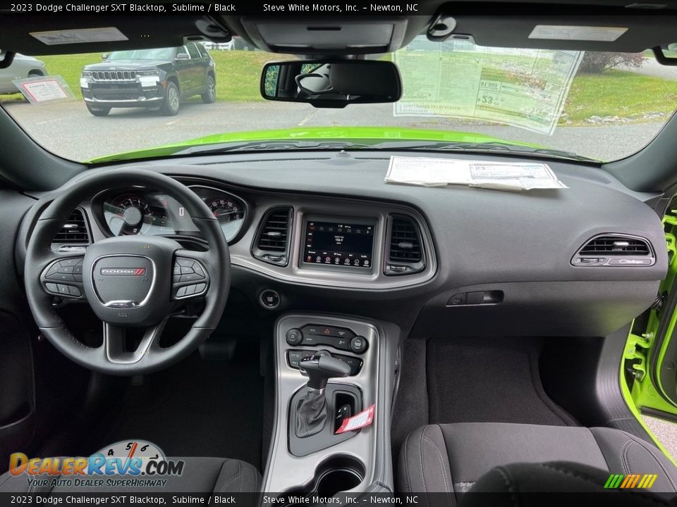 Dashboard of 2023 Dodge Challenger SXT Blacktop Photo #11