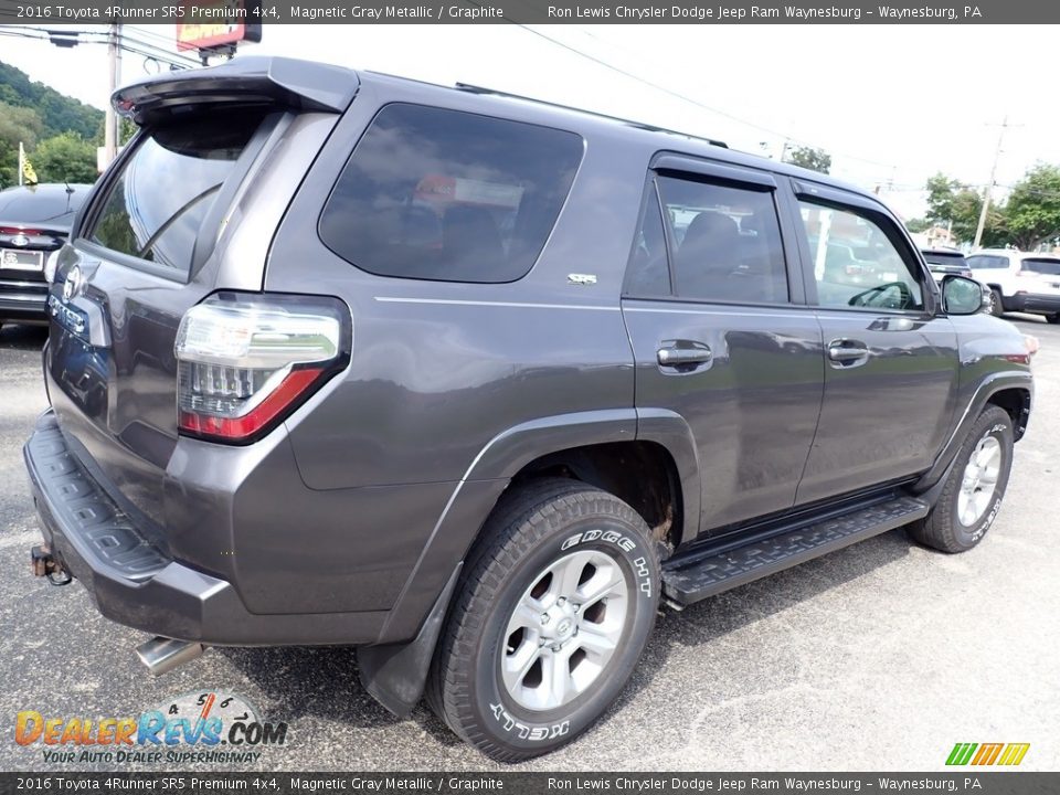 2016 Toyota 4Runner SR5 Premium 4x4 Magnetic Gray Metallic / Graphite Photo #6