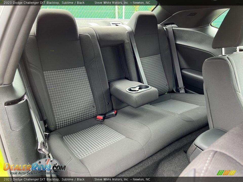 Rear Seat of 2023 Dodge Challenger SXT Blacktop Photo #17