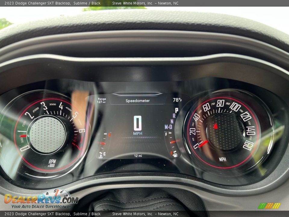 2023 Dodge Challenger SXT Blacktop Gauges Photo #19