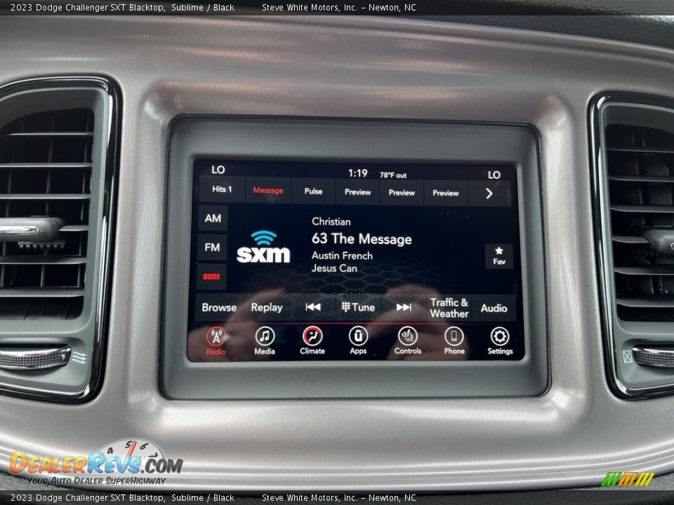 Audio System of 2023 Dodge Challenger SXT Blacktop Photo #20