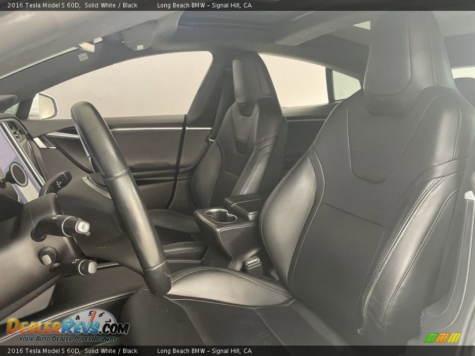 Front Seat of 2016 Tesla Model S 60D Photo #15