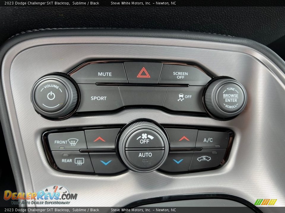 Controls of 2023 Dodge Challenger SXT Blacktop Photo #23