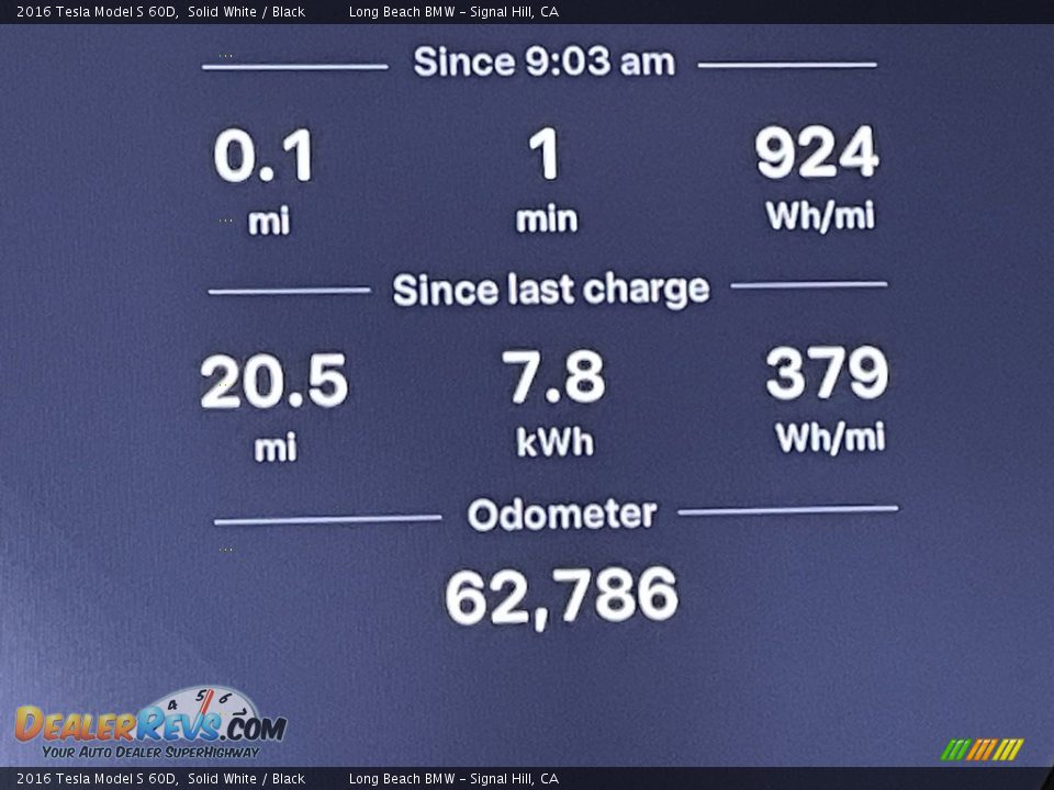 2016 Tesla Model S 60D Solid White / Black Photo #20