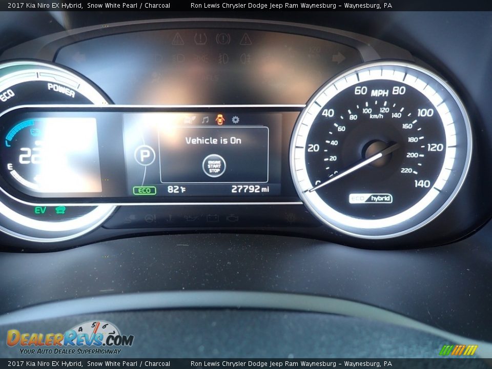 2017 Kia Niro EX Hybrid Gauges Photo #20