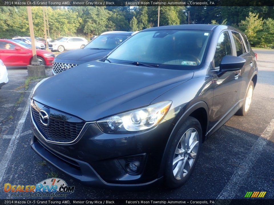 2014 Mazda CX-5 Grand Touring AWD Meteor Gray Mica / Black Photo #1