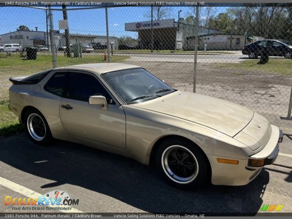 Platinum Metallic 1983 Porsche 944  Photo #1