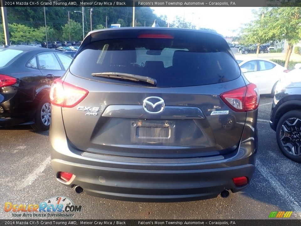 2014 Mazda CX-5 Grand Touring AWD Meteor Gray Mica / Black Photo #3