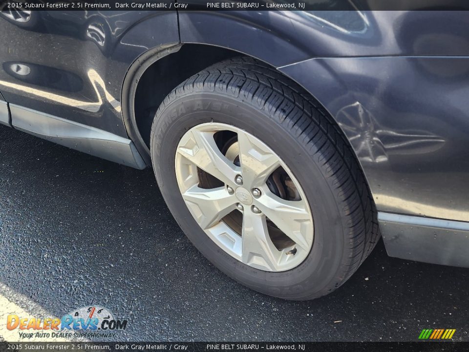 2015 Subaru Forester 2.5i Premium Dark Gray Metallic / Gray Photo #6