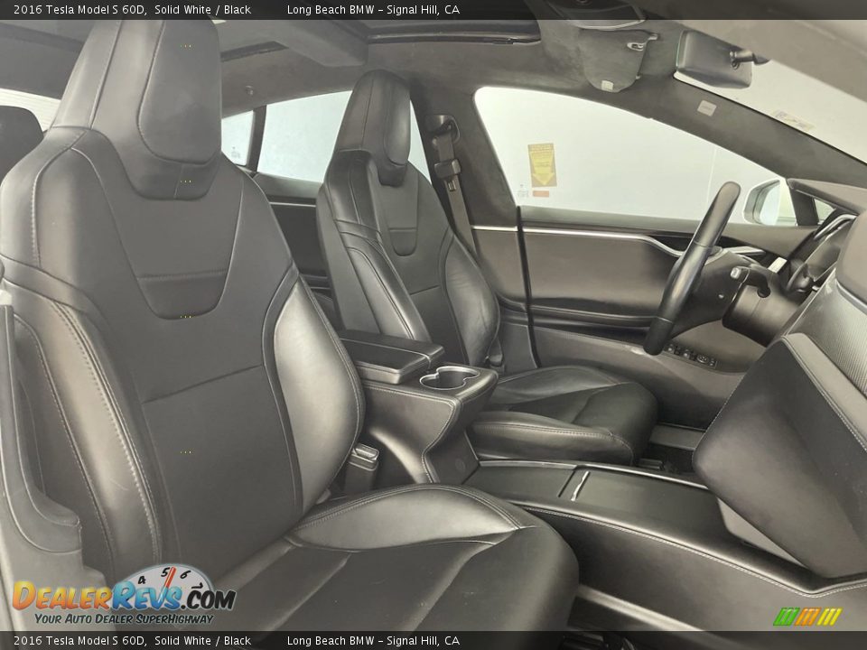 Front Seat of 2016 Tesla Model S 60D Photo #30