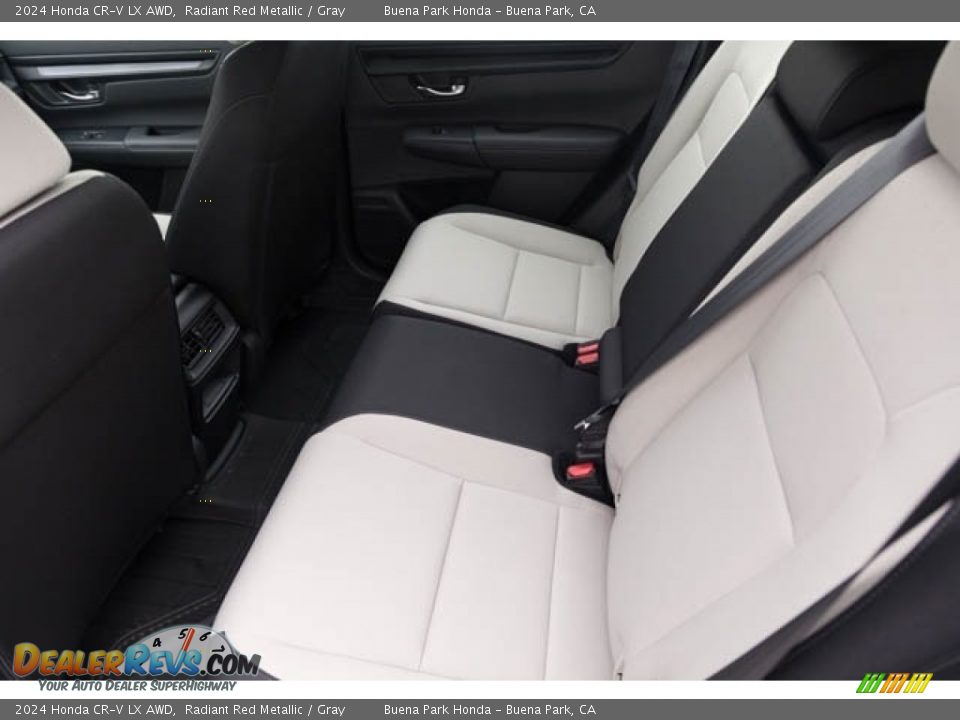 Rear Seat of 2024 Honda CR-V LX AWD Photo #16