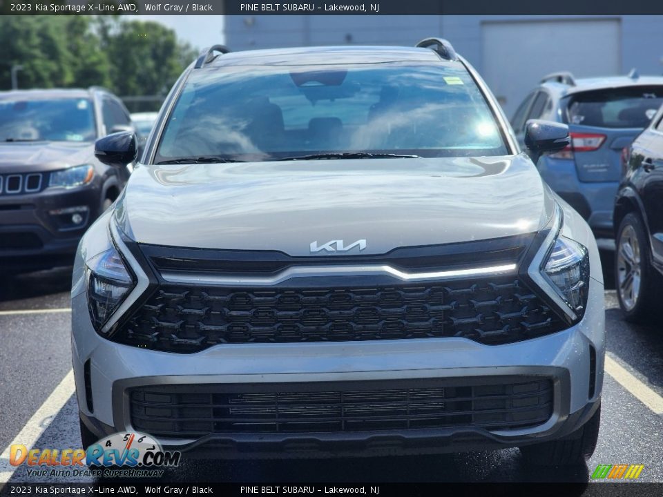 2023 Kia Sportage X-Line AWD Wolf Gray / Black Photo #2