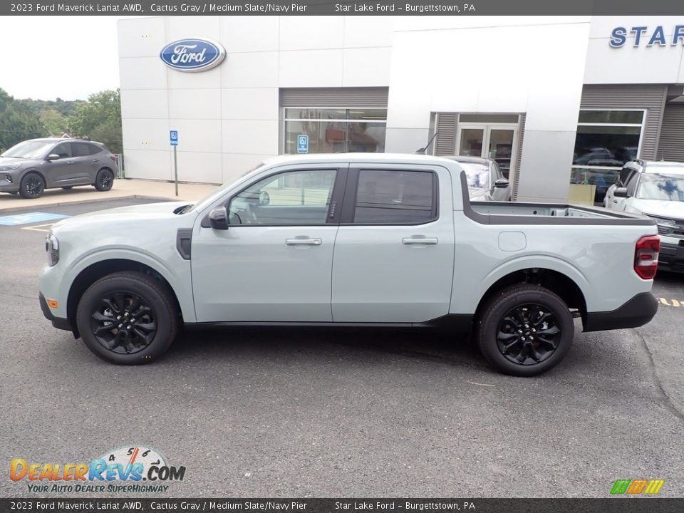 Cactus Gray 2023 Ford Maverick Lariat AWD Photo #2