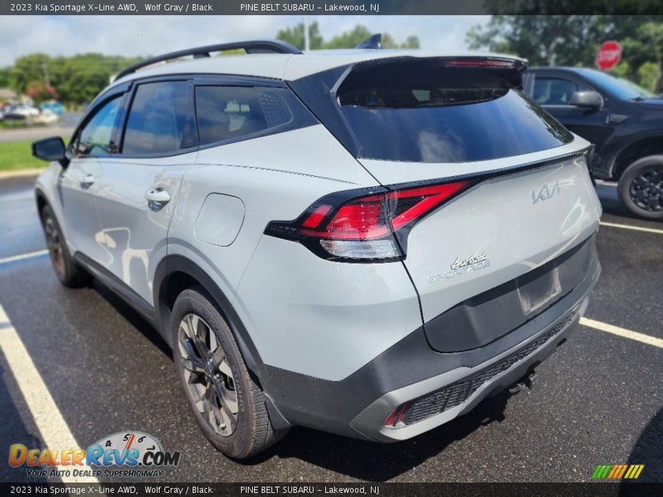 2023 Kia Sportage X-Line AWD Wolf Gray / Black Photo #4