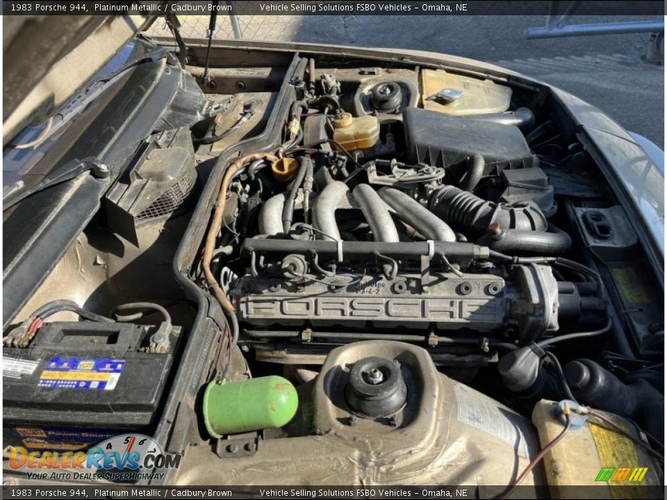 1983 Porsche 944  2.5 Liter SOHC 8-Valve 4 Cylinder Engine Photo #13