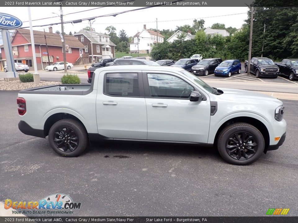 Cactus Gray 2023 Ford Maverick Lariat AWD Photo #6