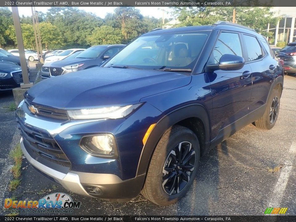 2022 Chevrolet TrailBlazer LT AWD Blue Glow Metallic / Jet Black Photo #1