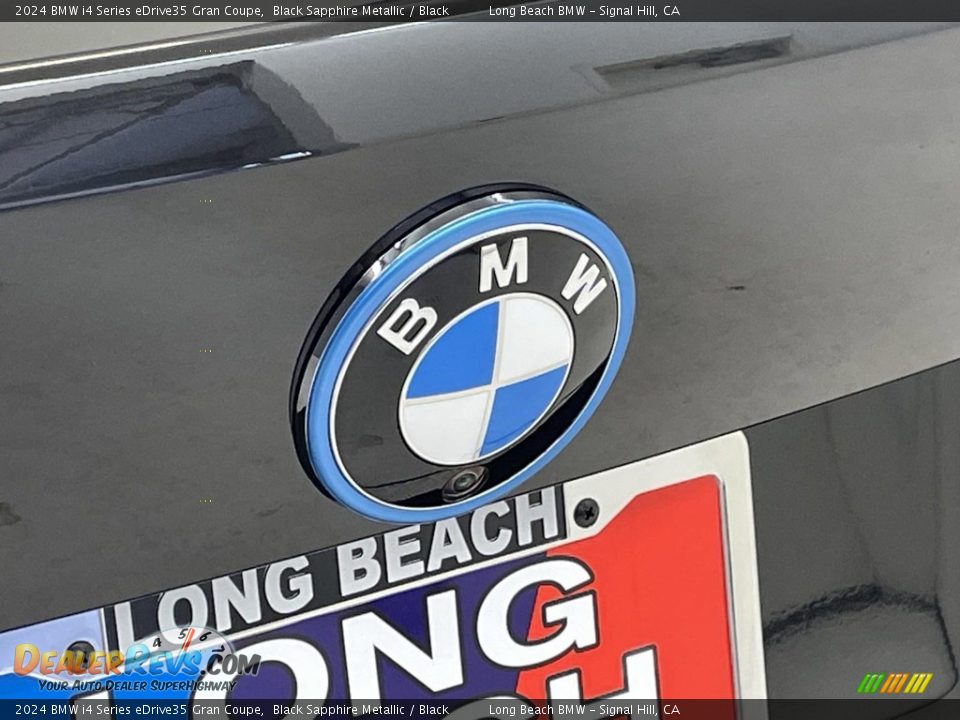 2024 BMW i4 Series eDrive35 Gran Coupe Black Sapphire Metallic / Black Photo #7