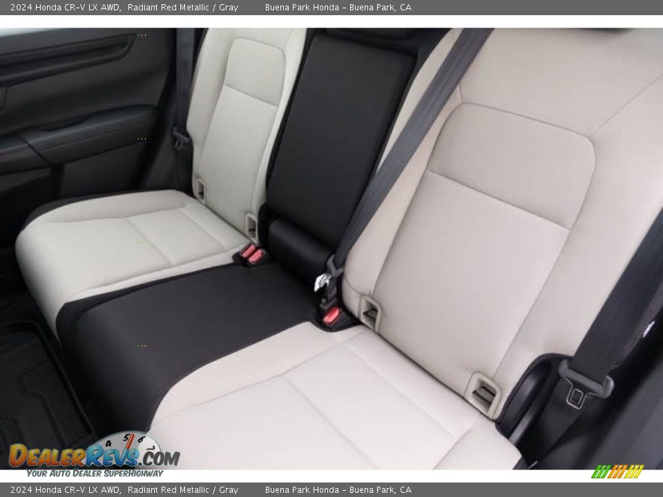 Rear Seat of 2024 Honda CR-V LX AWD Photo #25