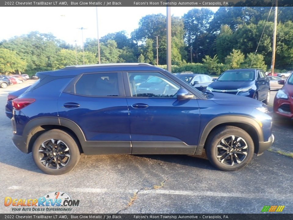 2022 Chevrolet TrailBlazer LT AWD Blue Glow Metallic / Jet Black Photo #2