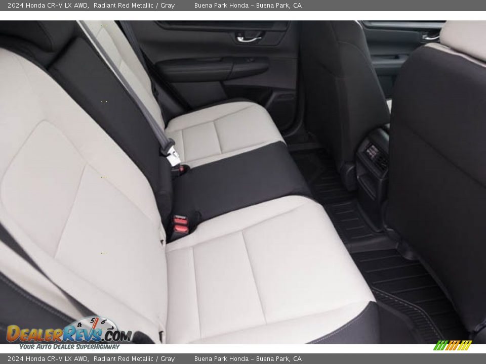 Rear Seat of 2024 Honda CR-V LX AWD Photo #26