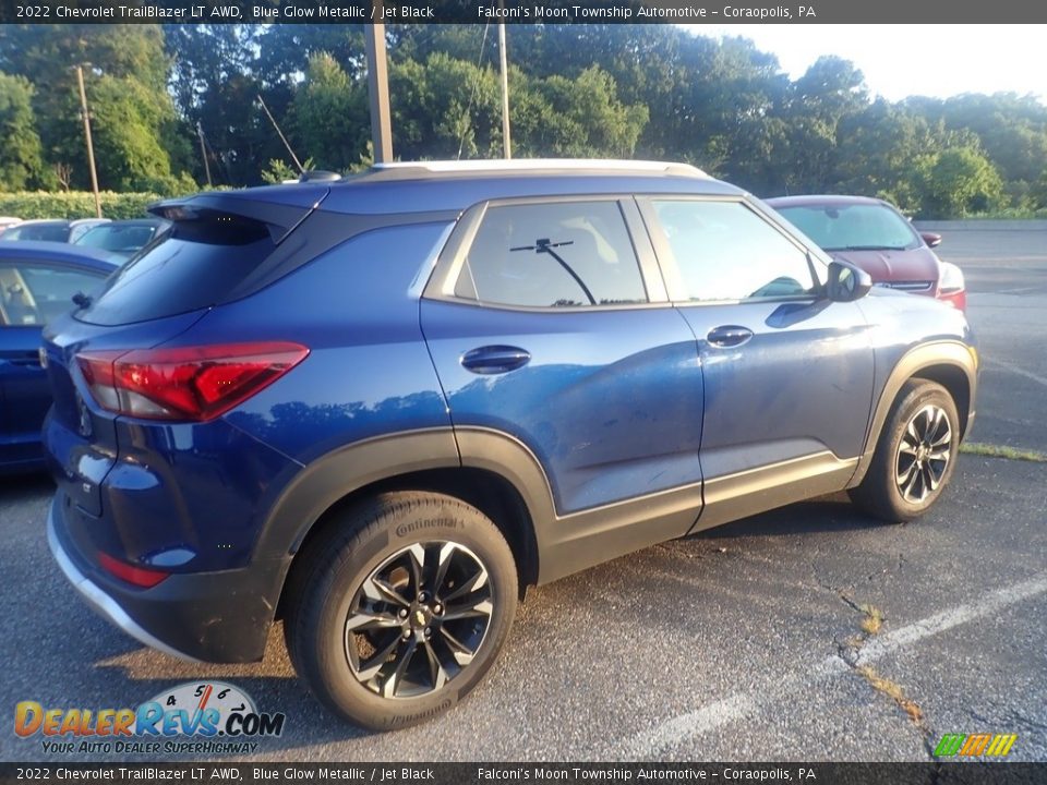 2022 Chevrolet TrailBlazer LT AWD Blue Glow Metallic / Jet Black Photo #3